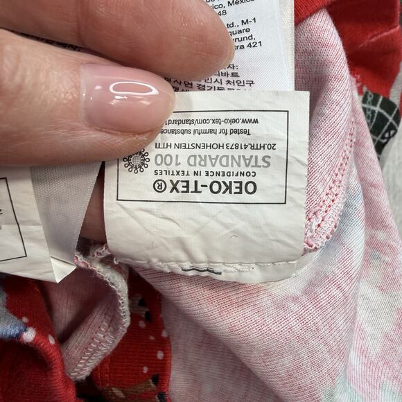 Pottery Barn Adult S Rudolph Adult Organic Pajama Set 2 Piece Christmas Holiday - Picture 14 of 15
